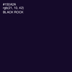 #150A2A - Black Rock Color Image